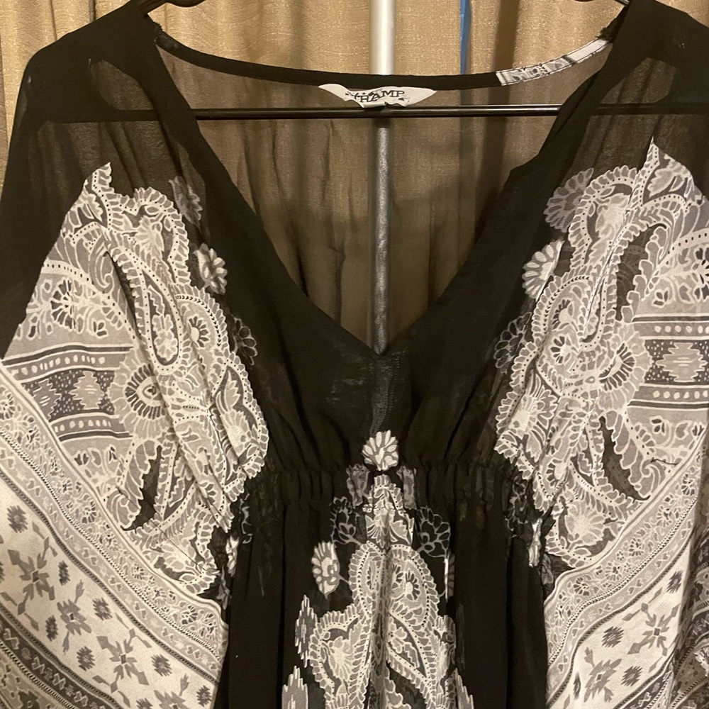 Tramp size Large sheer dress